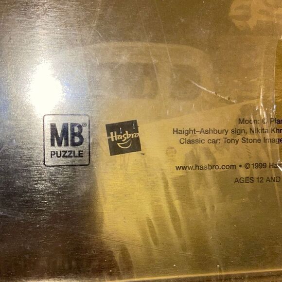 1000 piece puzzle in Tin box Hasbro 1950’s-60s Millennium 1000 pc puzzle - Picture 7 of 9